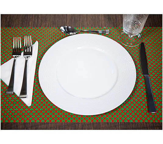 Designing Dining Set of 2 Easy Clean Woven Table Runners