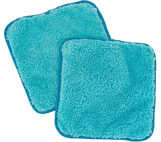 Set of (2) 5-Pc Microfiber Duster Sets with Gift Boxes by Campanelli - Sea Glass
